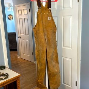 Carhartt coverall bibs